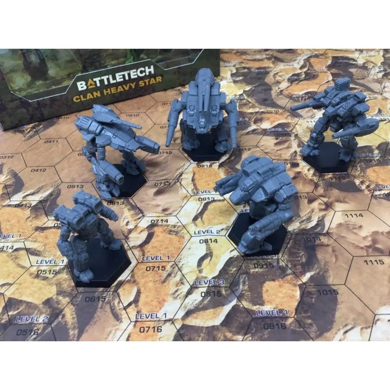 BattleTech Miniature Force Pack - Clan Heavy Star