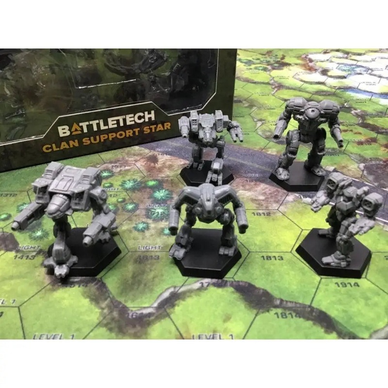 BattleTech Miniature Force Pack - Clan Support Star