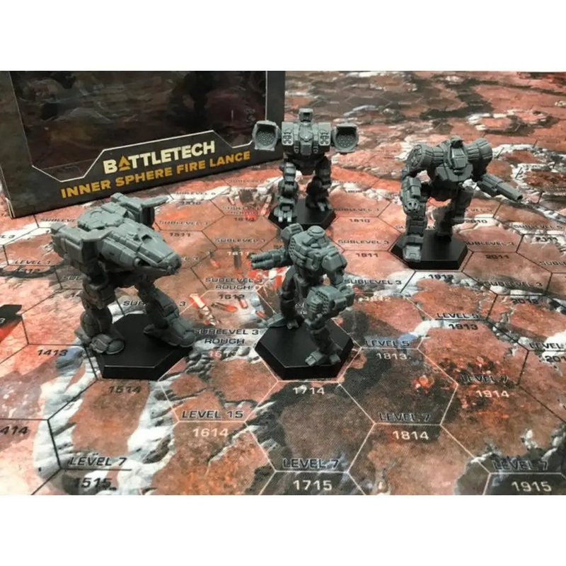 BattleTech Miniature Force Pack - Inner Sphere Fire Lance