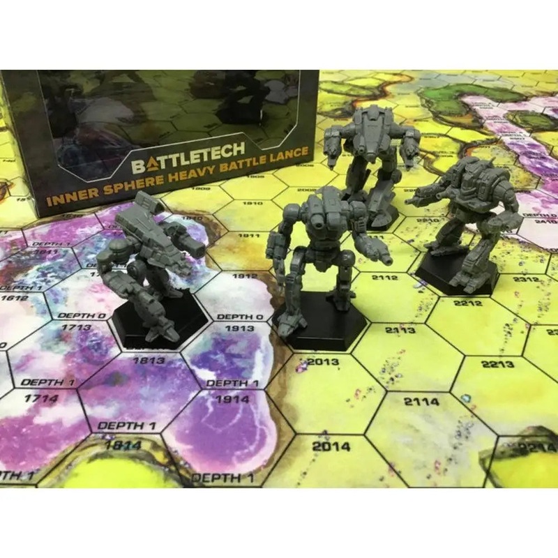 BattleTech Miniature Force Pack - Inner Sphere Heavy Battle Lance