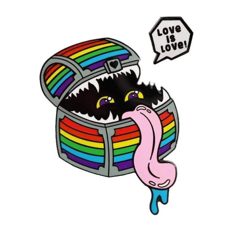 Mimic Pride Pin