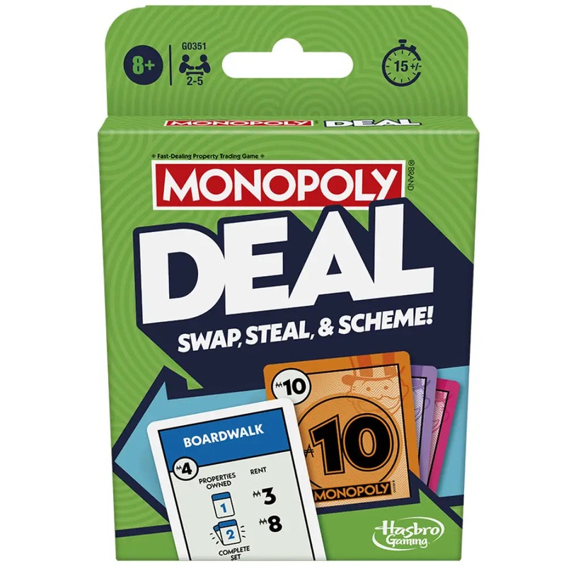 Monopoly Deal Refresh Card Game