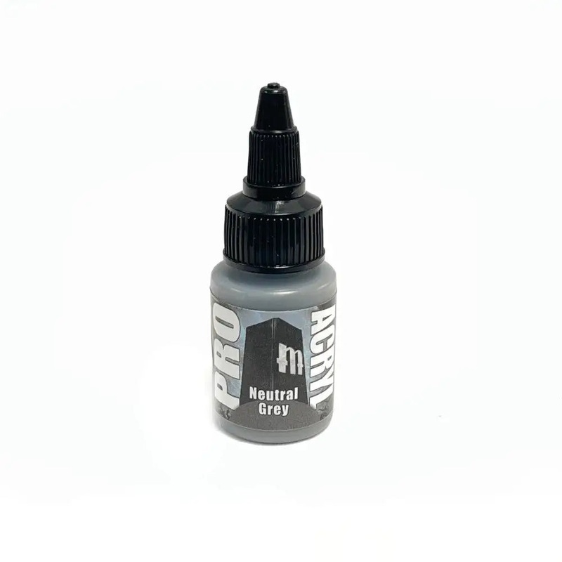 Monument Neutral Grey Acrylic Paint 22ml Bottle