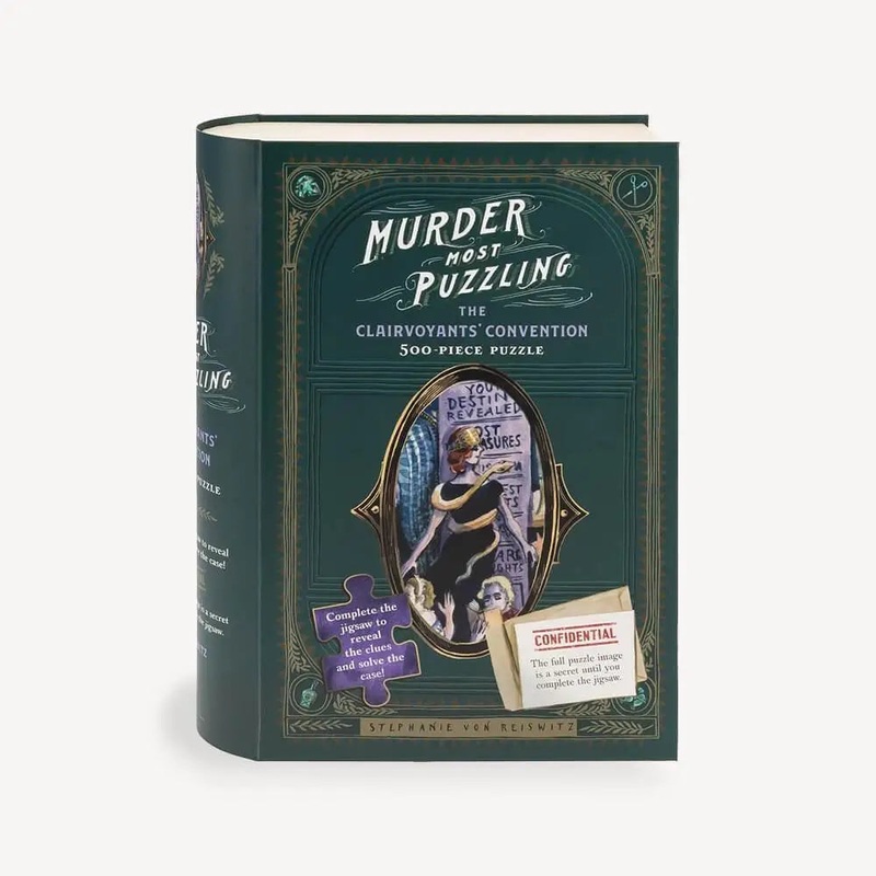 Murder Most Puzzling: The Clairvoyants' Convention 500-Piece Puzzle