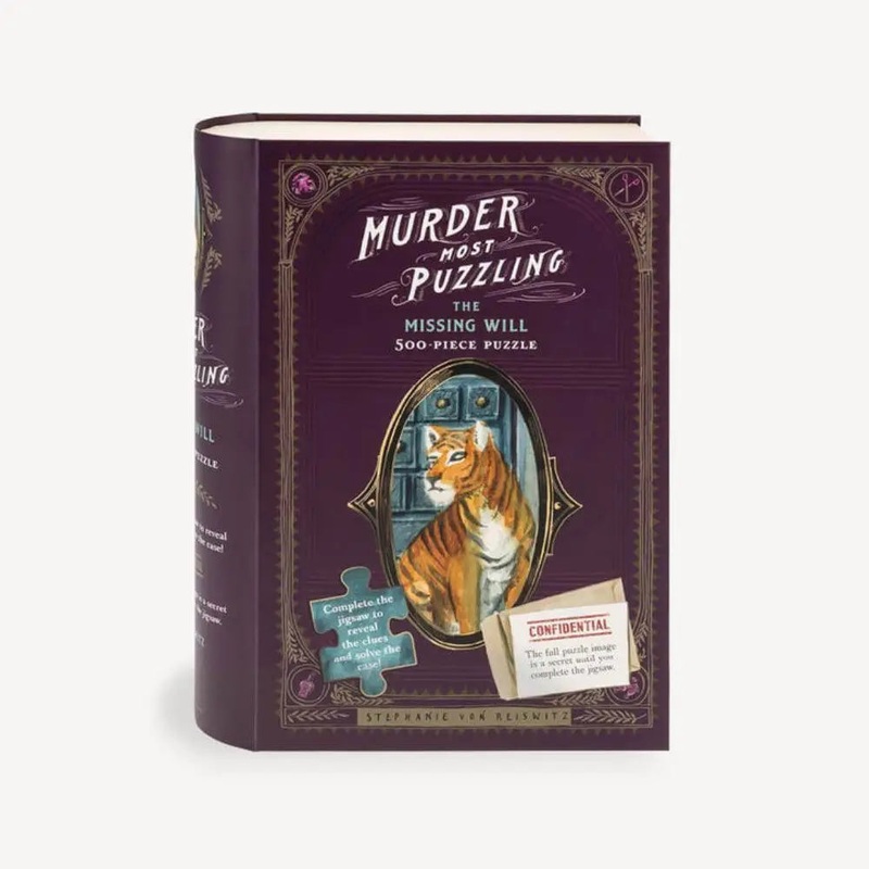 Murder Most Puzzling: The Missing Will 500-Piece Puzzle