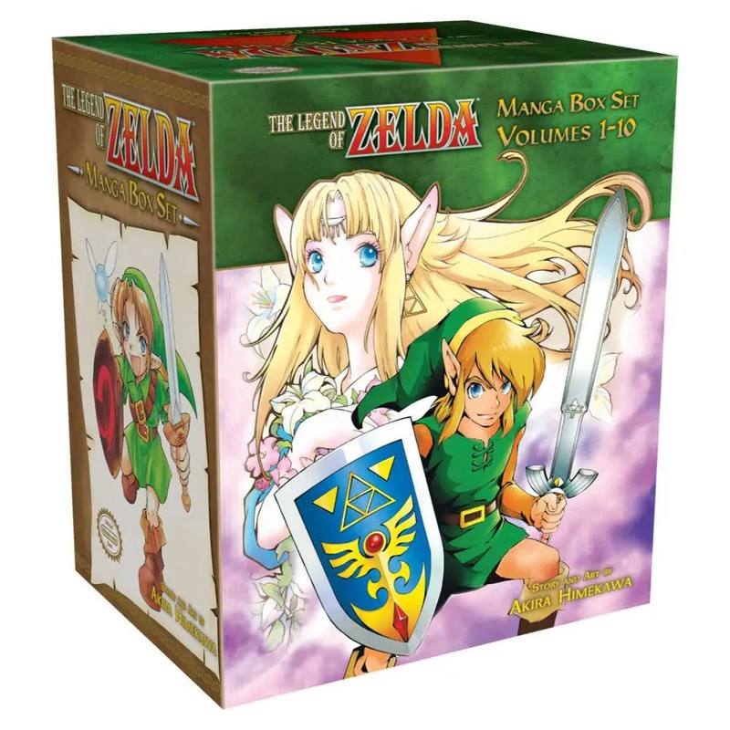The Legend of Zelda Manga Complete Box Set (Paperback)