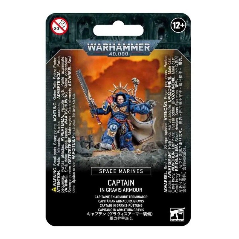 Warhammer 40,000 Space Marines: Captain in Gravis Armor