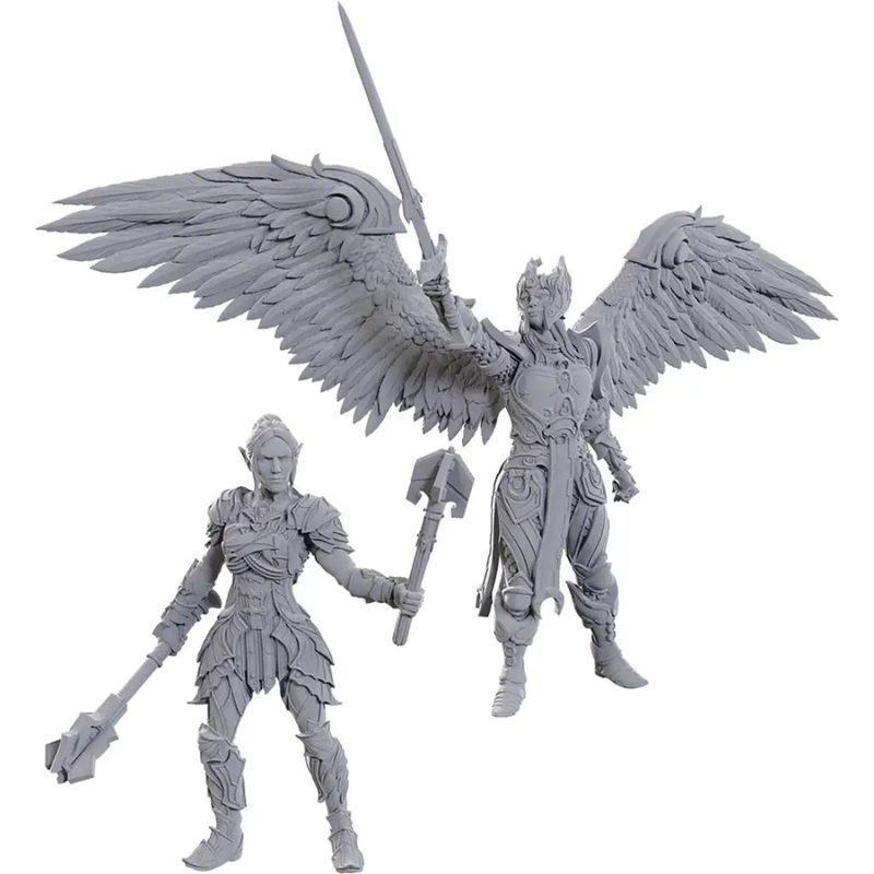 WizKids Unpainted Baldur's Gate Dame Aylin and Minthara
