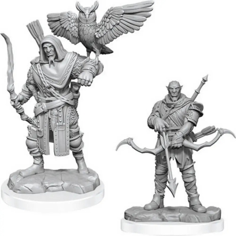 WizKids Unpainted Orc Ranger Male