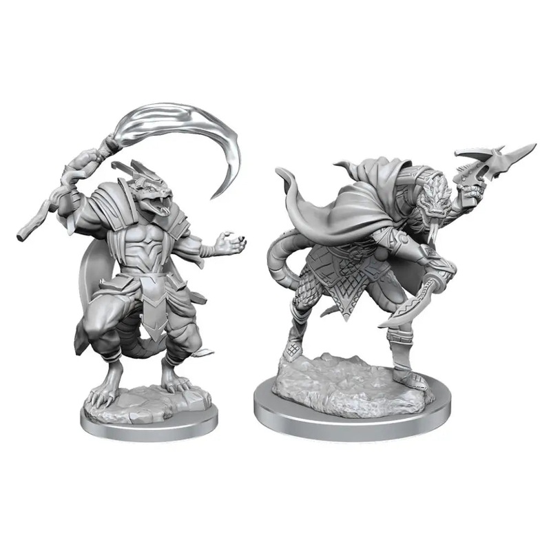 WizKids Unpainted Serpentfolk (2)