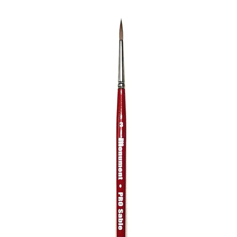 Monument PRO Sable #3 Brush