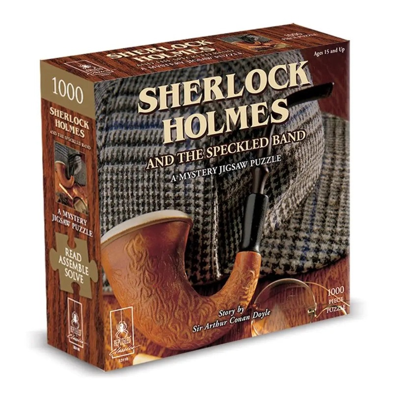Murder Mystery Puzzles: Sherlock Holmes and the Speckled Band