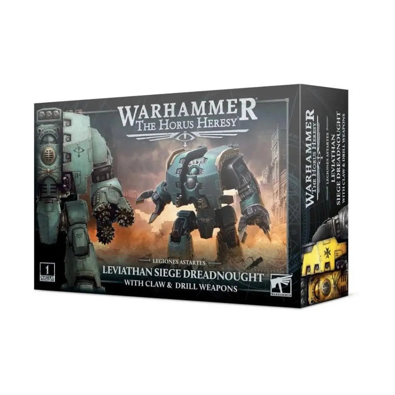 Warhammer Horus Heresy Leviathan Siege Dreadnought with Claw & Drill Weapons