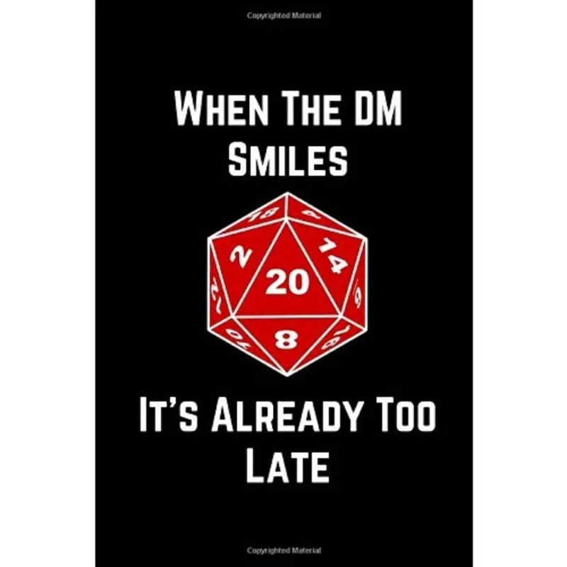 When the DM Smiles Dot Grid Notebook