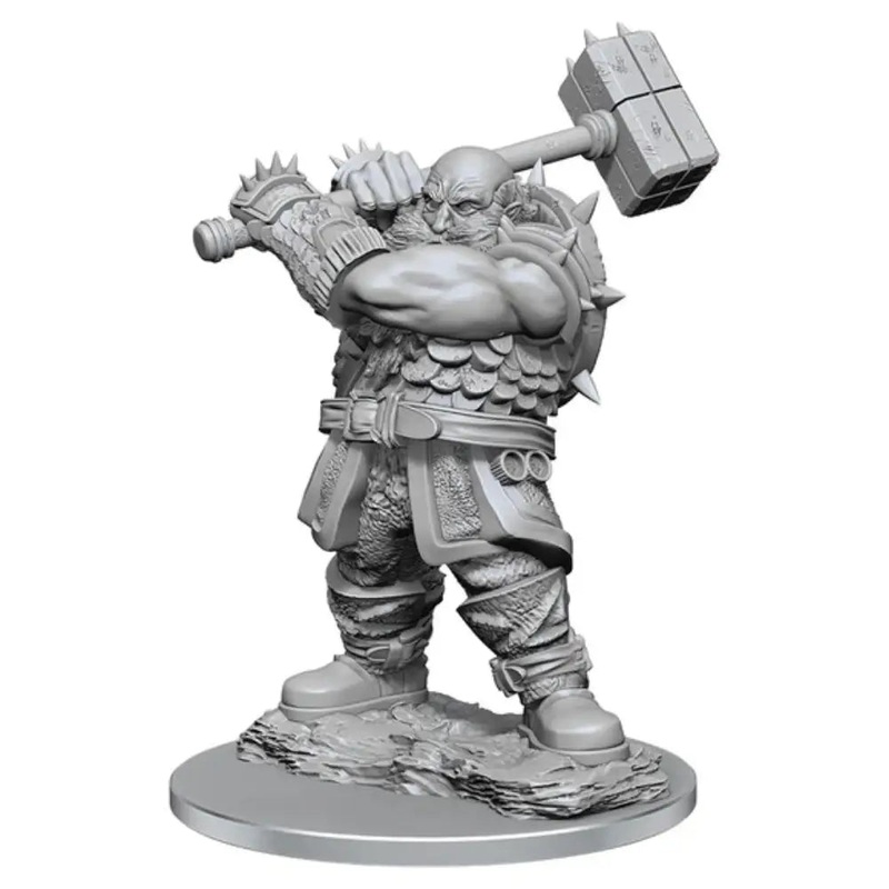 WizKids Unpainted Enlarged Duergar
