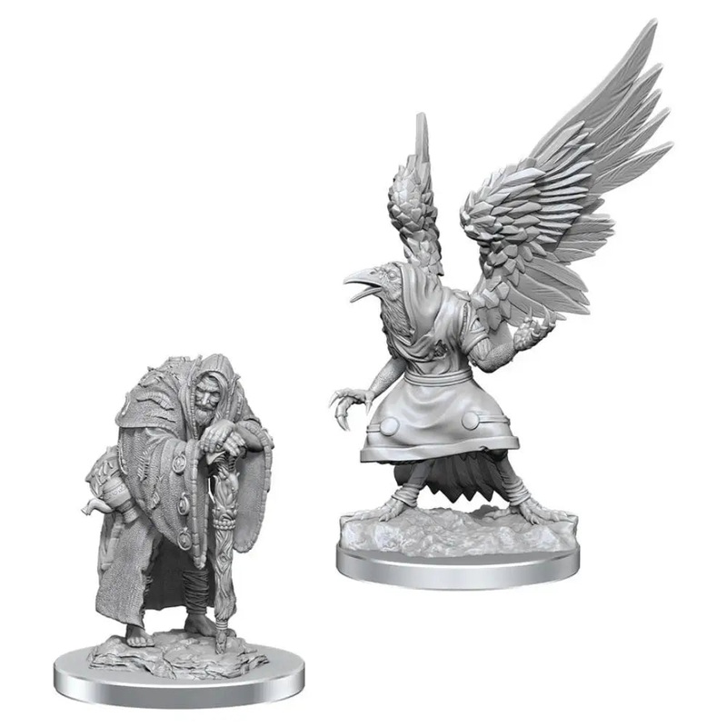 WizKids Unpainted Wereraven (2)