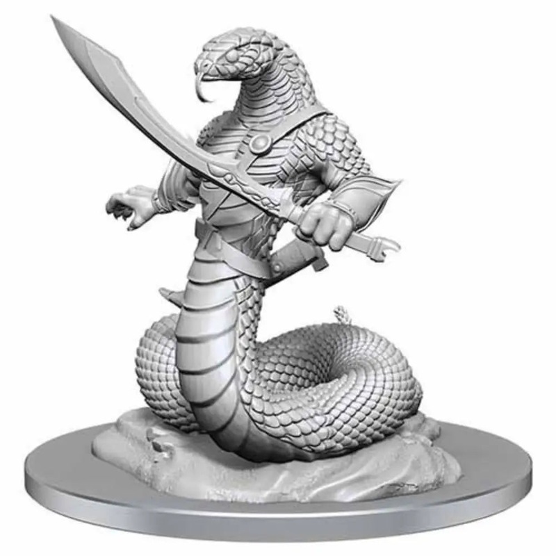 WizKids Unpainted Yuan-ti Abomination