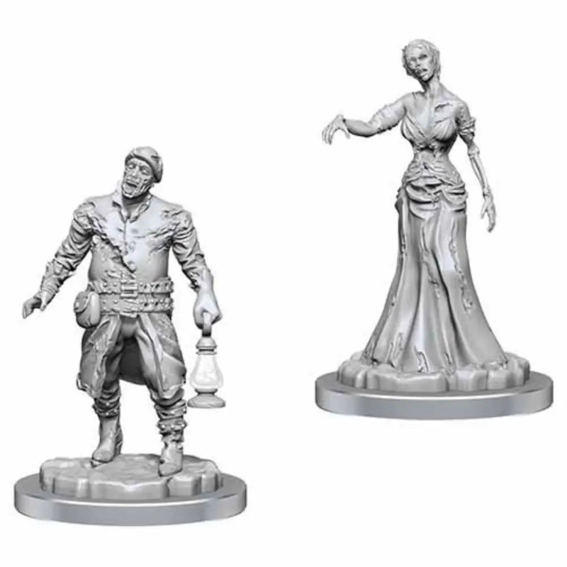 WizKids Unpainted Zombies (2)