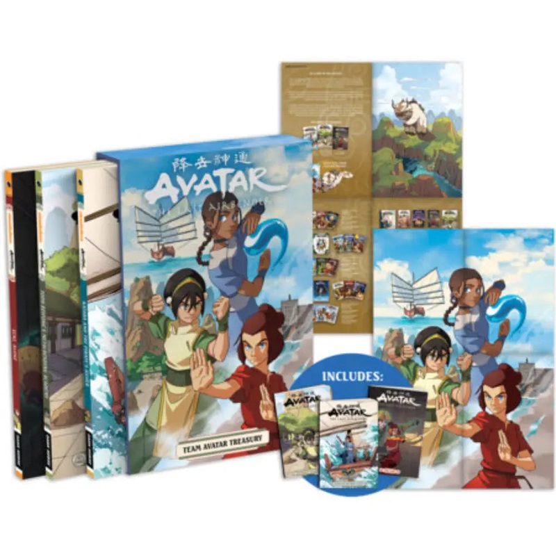 Avatar The Last Airbender: Team Avatar Treasury (Paperback Boxed Set)