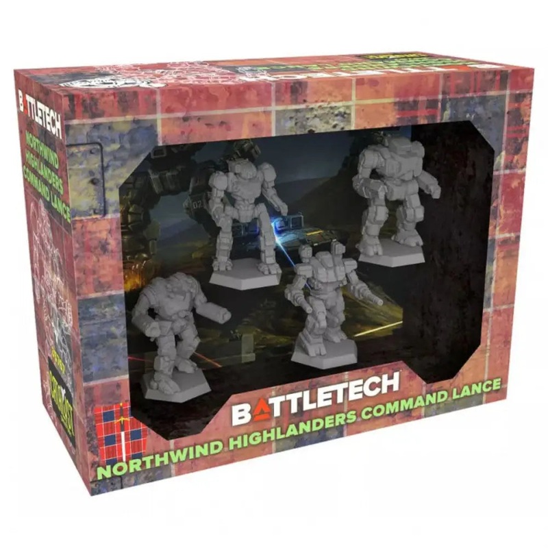 BattleTech Miniature Force Pack - Northwind Highlanders Command Lance