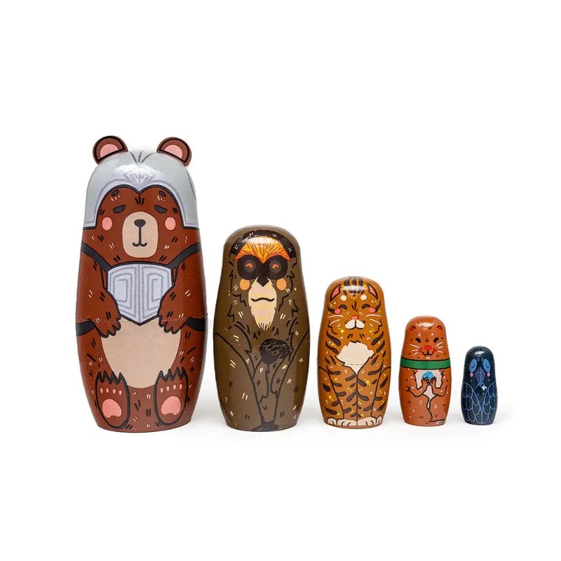 Critter Nesting Dolls Critical Role