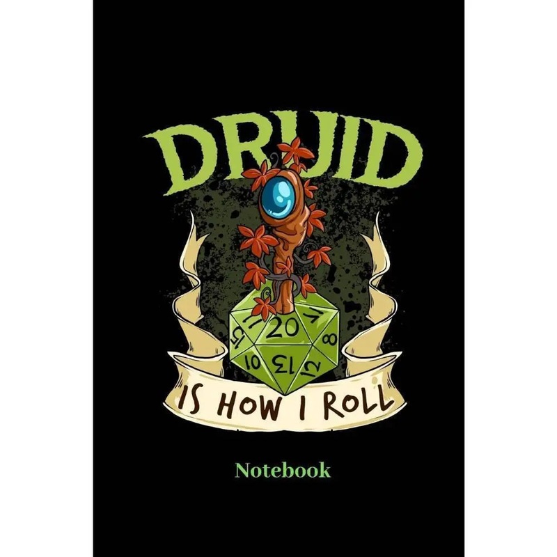 Druid Is How I Roll Dot Grid Notebook
