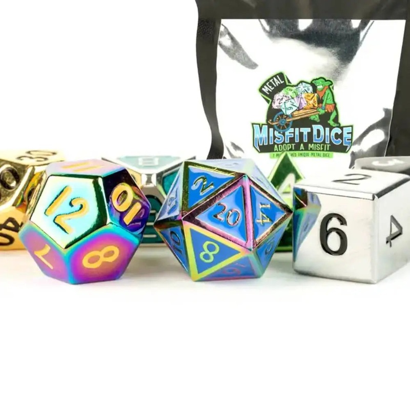 Misfit Metal Dice Set: Adopt A Misfit (Blind Pack)