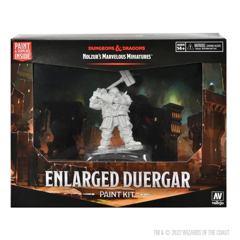 Wizkids Enlarged Duergar At-Home Paint Kit