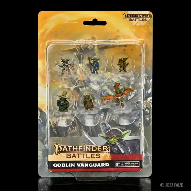 WizKids Pre-Painted Pathfinder Battles Goblin Vanguard