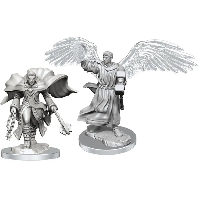 WizKids Unpainted Aasimar Cleric Male (2)