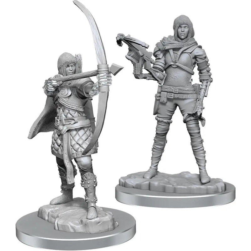 WizKids Unpainted Human Rogue (2)