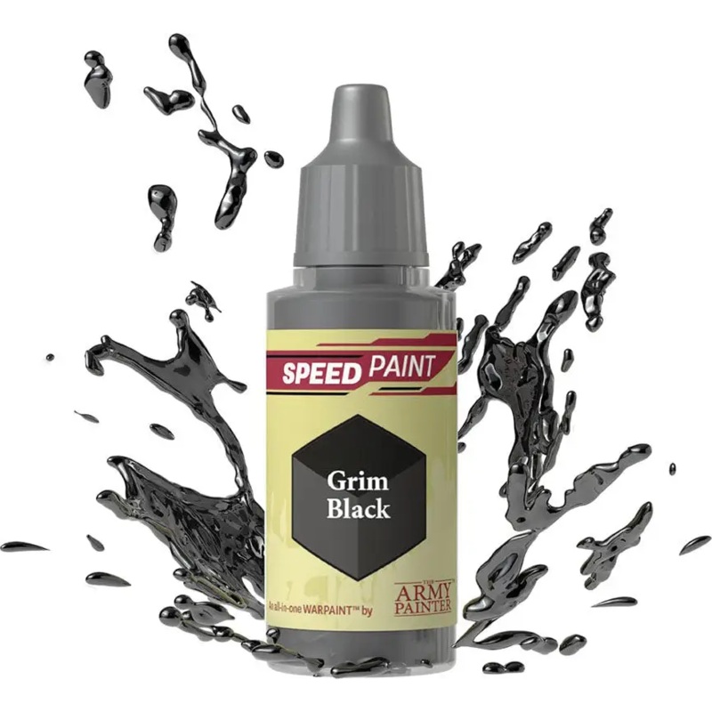 Army Painter Speedpaint Grim Black (18ml)