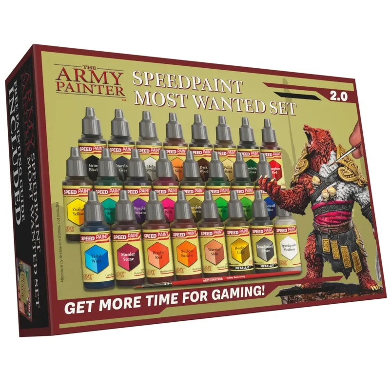 Army Painter Speedpaint Most Wanted Set
