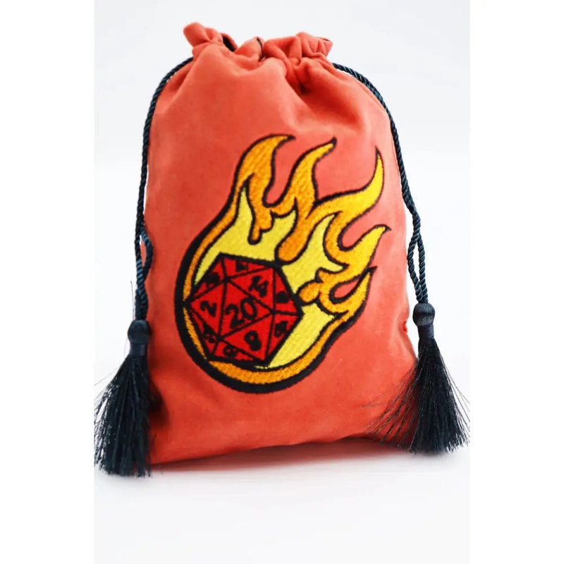 Fireball d20 Dice Bag