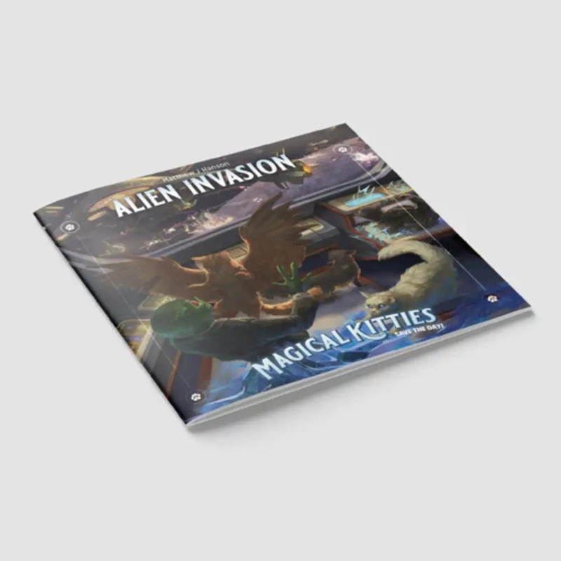 Magical Kitties Save the Day RPG: Alien Invasion Hometown
