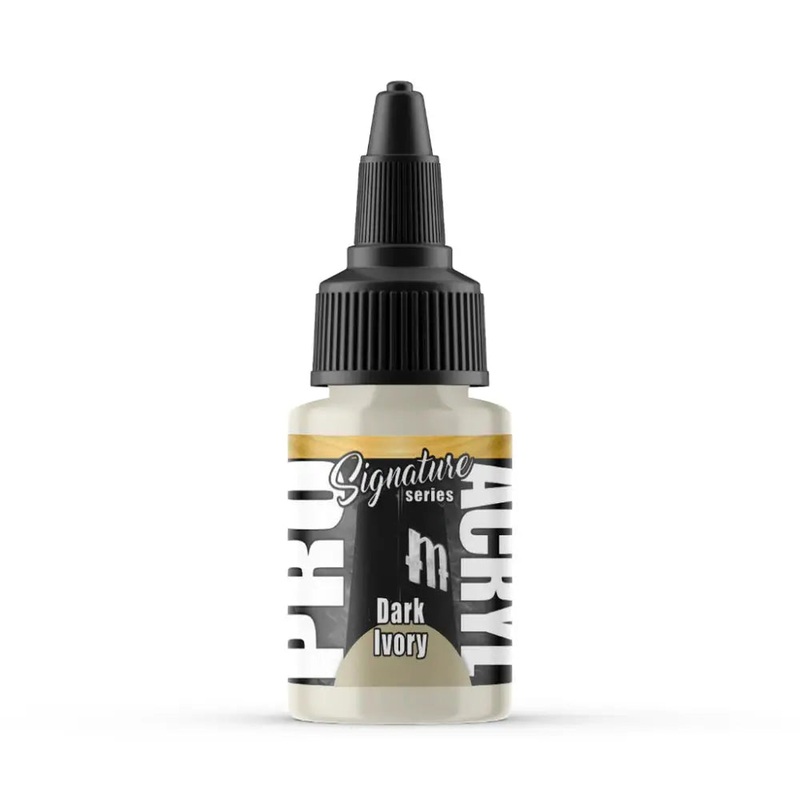 Monument Ninjon Dark Ivory Acrylic Paint 22ml Bottle