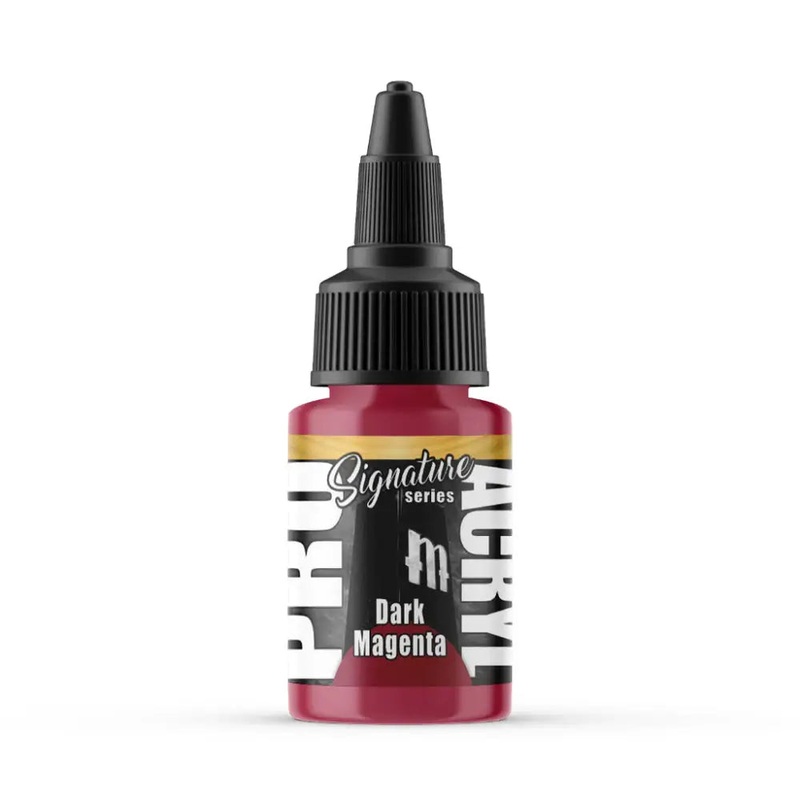 Monument Ninjon Dark Magenta Acrylic Paint 22ml Bottle