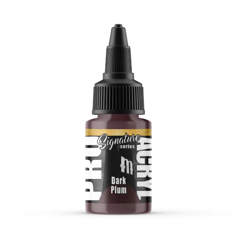 Monument Ninjon Dark Plum Acrylic Paint 22ml Bottle