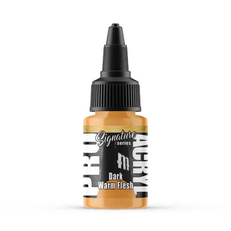 Monument Ninjon Dark Warm Flesh Acrylic Paint 22ml Bottle