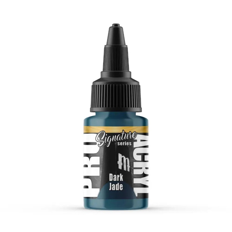Monument Vince Venturella Dark Jade Acrylic Paint 22ml Bottle