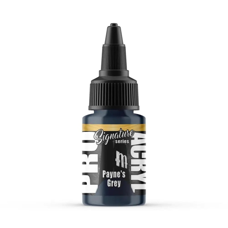 Monument Vince Venturella Payne's Grey Acrylic Paint 22ml Bottle