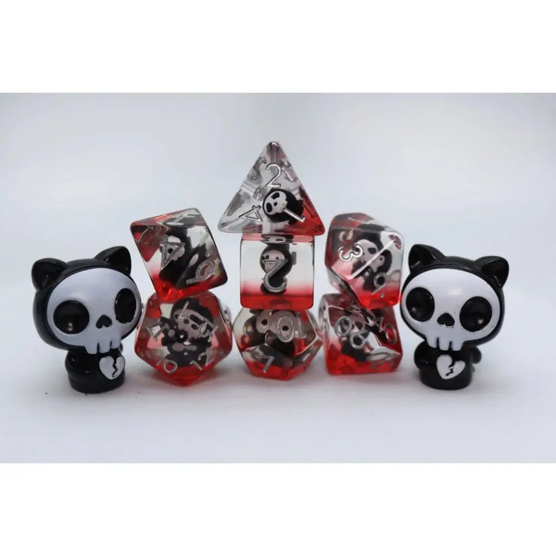 Scream Skullface Polyhedral (D&D) Dice Set (7)