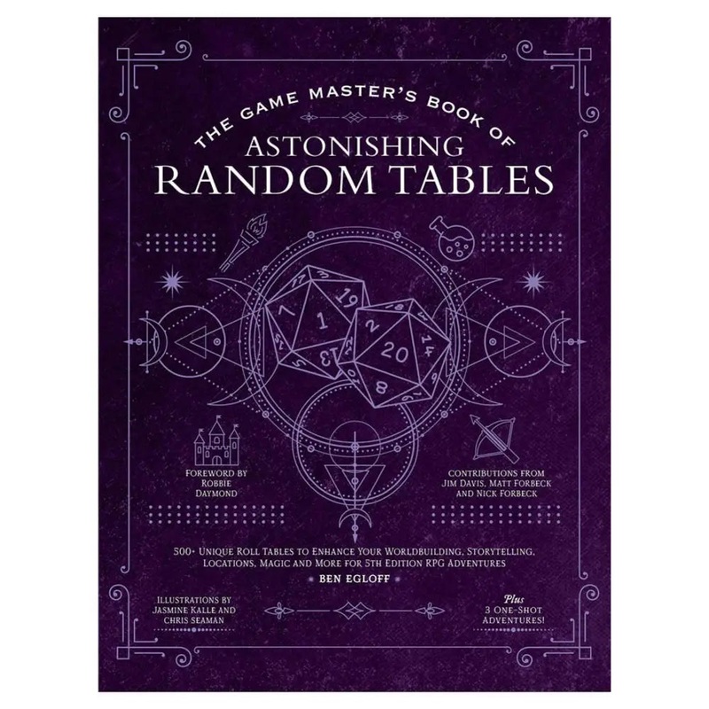 The Game Master's Book of Astonishing Random Tables (Hardcover)