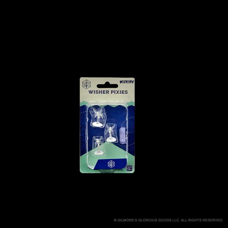 WizKids Unpainted Critical Role Wisher Pixies (3)