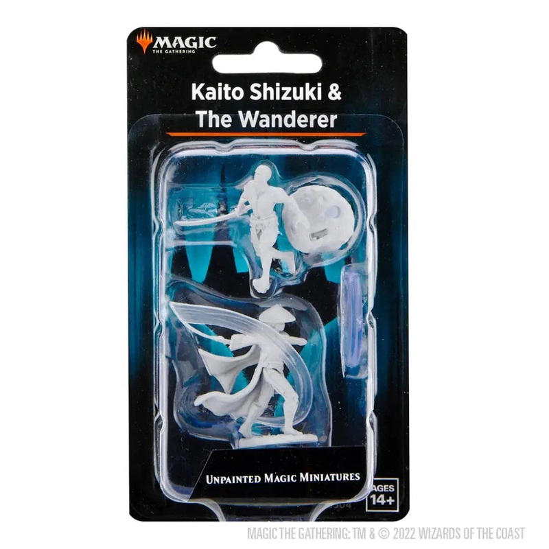 WizKids Unpainted Magic the Gathering Kaito Shizuki & the Wanderer (2)