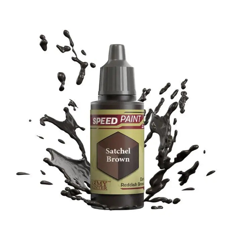 Army Painter Speedpaint Satchel Brown (18ml)