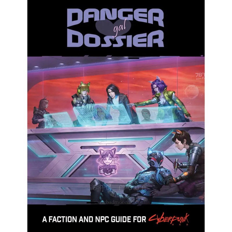 Cyberpunk Red RPG: Danger Gal Dossier