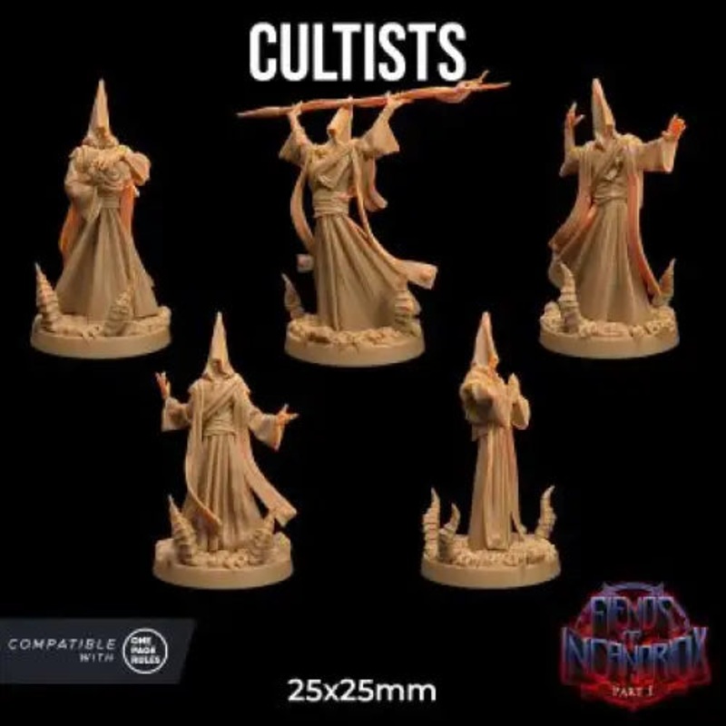 Dapper Fox Minis: Cultists