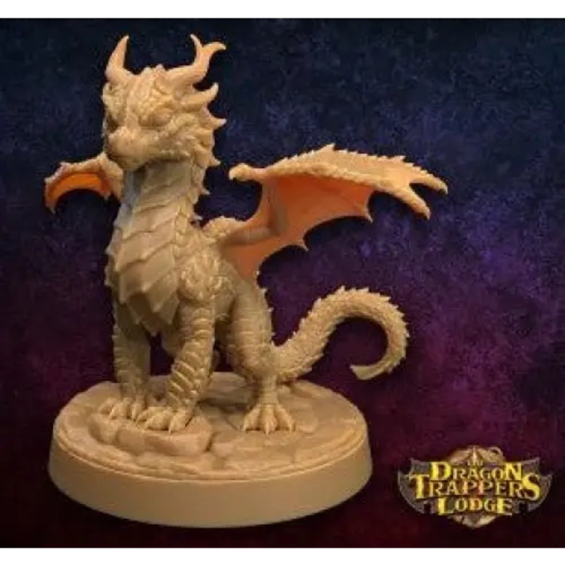 Dapper Fox Minis: Flamehorn Wyrmling