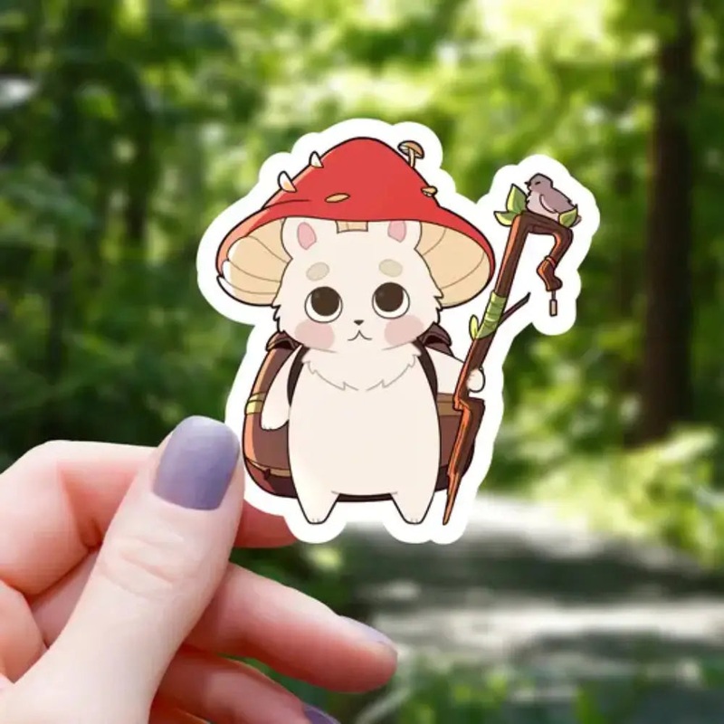Druid Bear Sticker
